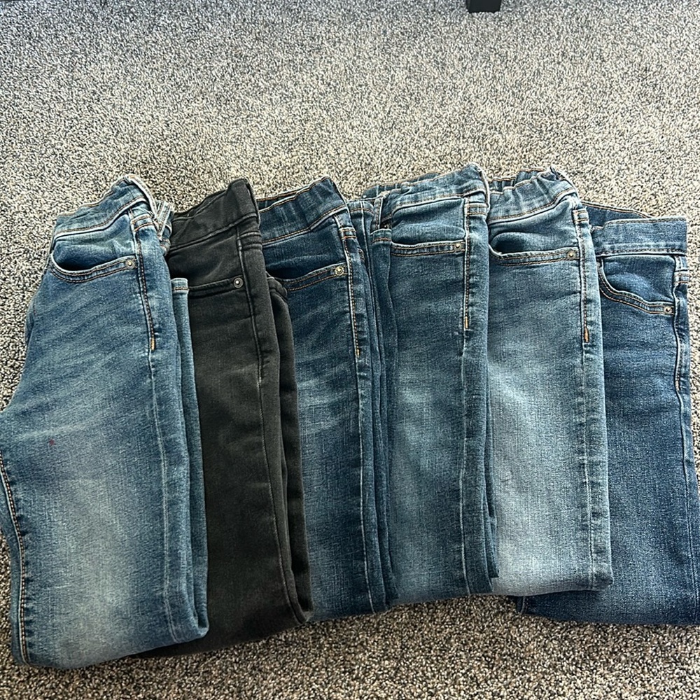 Old Navy Boys Jeans Bundle (6 pairs)
